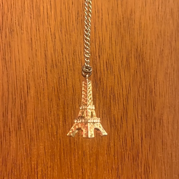 Gold eifel tower necklace - Picture 1 of 3